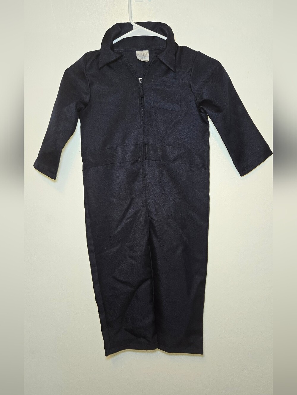 Spirit Halloween Michael Myers Jumpsuit Zip Up Overall Costume Toddler 3T 4T